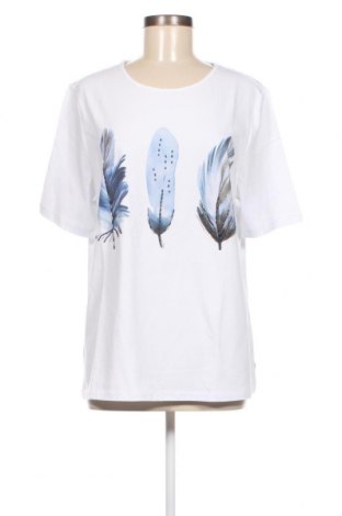 Γυναικείο t-shirt D&Co, Μέγεθος XL, Χρώμα Λευκό, Τιμή 8,22 €