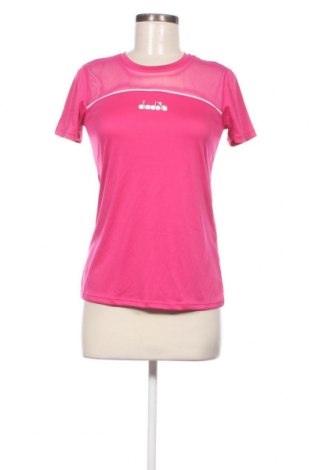 Дамска тениска Diadora, Размер S, Цвят Розов, Цена 17,98 лв.