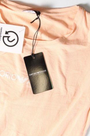 Дамска тениска Emporio Armani Underwear, Размер S, Цвят Оранжев, Цена 117,00 лв.