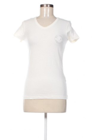 Дамска тениска Emporio Armani Underwear, Размер S, Цвят Екрю, Цена 107,64 лв.