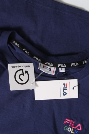 Γυναικείο t-shirt FILA, Μέγεθος L, Χρώμα Μπλέ, Τιμή 13,61 €