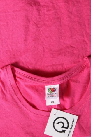 Γυναικείο t-shirt Fruit Of The Loom, Μέγεθος S, Χρώμα Ρόζ , Τιμή 7,67 €