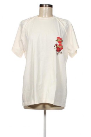 Damen T-Shirt Guess, Größe L, Farbe Ecru, Preis 32,47 €