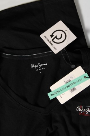 Дамска тениска Pepe Jeans, Размер S, Цвят Черен, Цена 58,00 лв.