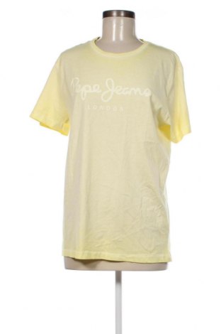 Дамска тениска Pepe Jeans, Размер M, Цвят Жълт, Цена 47,56 лв.
