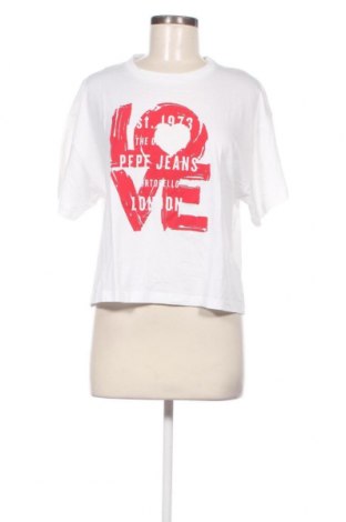 Damen T-Shirt Pepe Jeans, Größe M, Farbe Weiß, Preis € 25,42