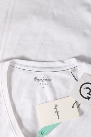 Дамска тениска Pepe Jeans, Размер XS, Цвят Бял, Цена 58,00 лв.