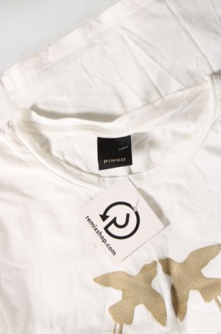 Γυναικείο t-shirt Pinko, Μέγεθος S, Χρώμα Λευκό, Τιμή 60,31 €