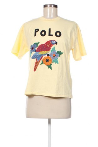 Γυναικείο t-shirt Polo By Ralph Lauren, Μέγεθος S, Χρώμα Κίτρινο, Τιμή 58,18 €