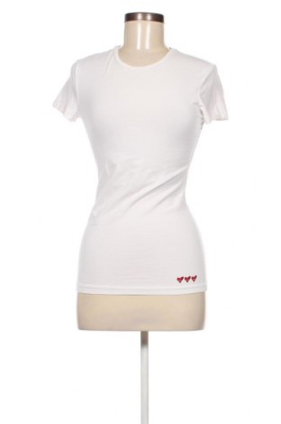Дамска тениска Stefanel, Размер M, Цвят Бял, Цена 21,60 лв.