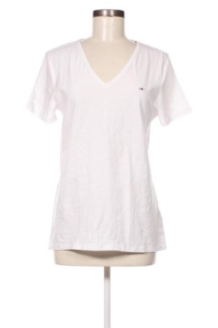 Damski T-shirt Tommy Jeans, Rozmiar XL, Kolor Biały, Cena 152,25 zł