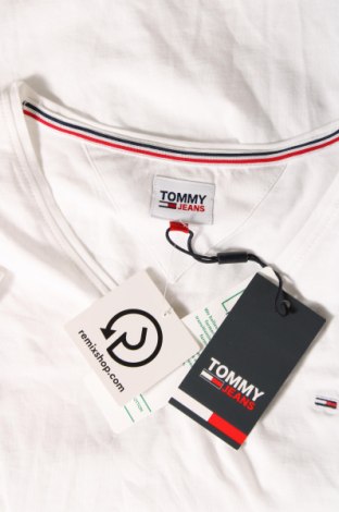 Дамска тениска Tommy Jeans, Размер M, Цвят Бял, Цена 68,00 лв.