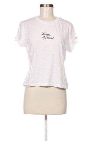Damen T-Shirt Tommy Jeans, Größe L, Farbe Weiß, Preis € 22,08