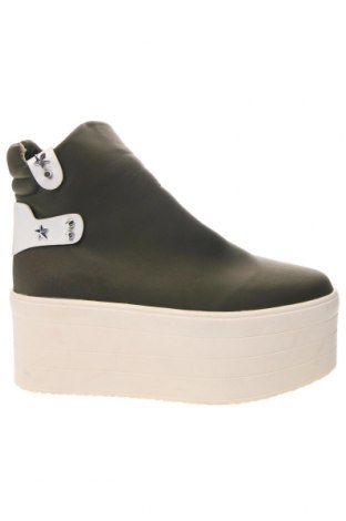 Dámské poltopánky Ideal Shoes, Veľkosť 40, Farba Zelená, Cena  22,56 €