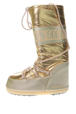 Γυναικείες μπότες Moon Boot, Μέγεθος 39, Χρώμα Χρυσαφί, Τιμή 133,51 €