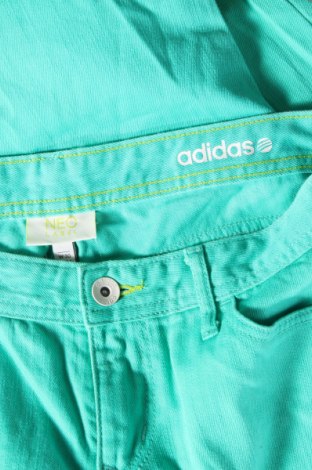 Дамски дънки Adidas Neo, Размер L, Цвят Зелен, Цена 49,00 лв.