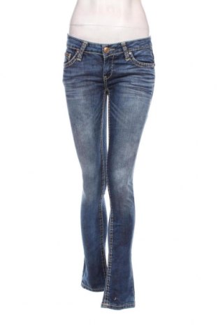 Dámské džíny  Cipo & Baxx, Velikost S, Barva Modrá, Cena  155,00 Kč