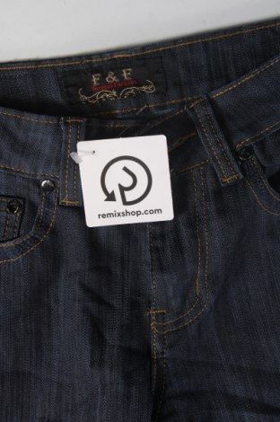 Dámske džínsy  F&F, Veľkosť S, Farba Modrá, Cena  3,45 €