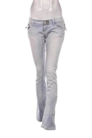 Дамски дънки R.marks Jeans, Размер XL, Цвят Син, Цена 24,80 лв.