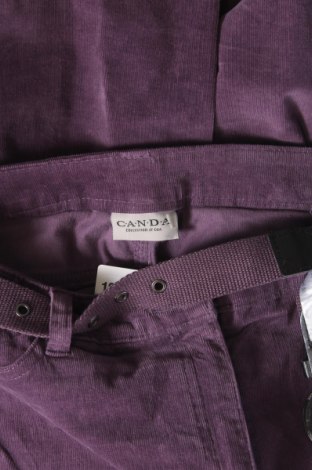 Дамски джинси Canda, Размер M, Цвят Лилав, Цена 7,25 лв.