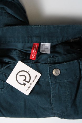 Дамски джинси H&M Divided, Размер L, Цвят Зелен, Цена 7,25 лв.