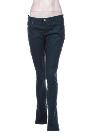 Дамски джинси H&M Divided, Размер L, Цвят Зелен, Цена 8,99 лв.