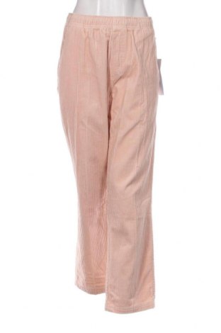 Γυναικείο κοτλέ παντελόνι Obey, Μέγεθος M, Χρώμα Ρόζ , Τιμή 12,04 €