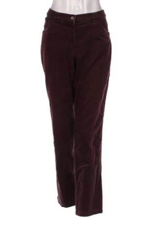 Γυναικείο κοτλέ παντελόνι Peter Hahn, Μέγεθος L, Χρώμα Κόκκινο, Τιμή 5,76 €