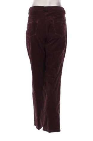 Pantaloni de velvet de femei Peter Hahn, Mărime L, Culoare Roșu, Preț 24,18 Lei