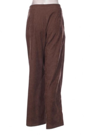 Pantaloni de velvet de femei SHEIN, Mărime M, Culoare Maro, Preț 25,76 Lei