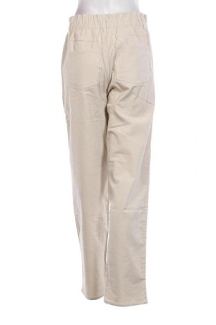 Pantaloni de velvet de femei Samsoe & Samsoe, Mărime S, Culoare Ecru, Preț 480,26 Lei