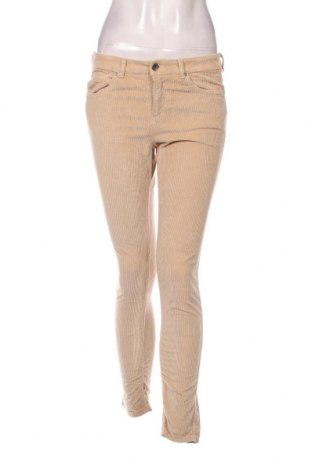 Pantaloni de velvet de femei United Colors Of Benetton, Mărime L, Culoare Bej, Preț 30,52 Lei