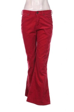 Γυναικείο κοτλέ παντελόνι Wrangler, Μέγεθος S, Χρώμα Κόκκινο, Τιμή 7,80 €