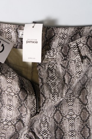 Γυναικείο κοντό δερμάτινο παντελόνι Pimkie, Μέγεθος M, Χρώμα Γκρί, Τιμή 4,31 €