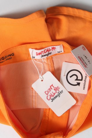 Γυναικείο κοντό παντελόνι Jennyfer, Μέγεθος XS, Χρώμα Πορτοκαλί, Τιμή 15,98 €