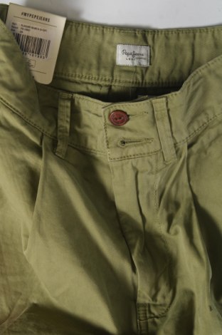 Дамски къс панталон Pepe Jeans, Размер XXS, Цвят Зелен, Цена 102,00 лв.