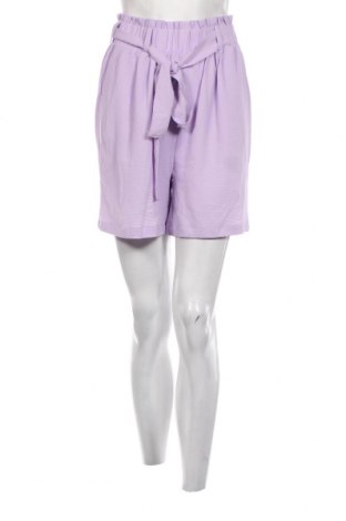 Γυναικείο κοντό παντελόνι Pieces, Μέγεθος M, Χρώμα Βιολετί, Τιμή 12,37 €