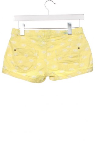 Pantaloni scurți de femei Pull&Bear, Mărime XS, Culoare Galben, Preț 38,27 Lei