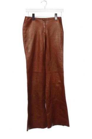 Dámské kožené kalhoty , Velikost XS, Barva Hnědá, Cena  478,00 Kč