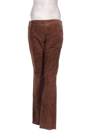 Дамски кожен панталон Parallel, Размер S, Цвят Кафяв, Цена 21,40 лв.