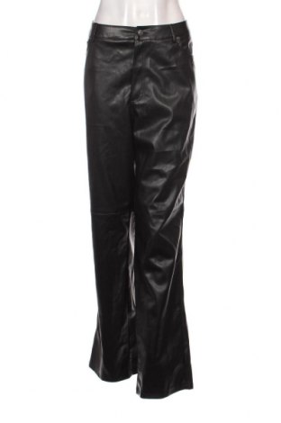 Damen Lederhose Pimkie, Größe XL, Farbe Schwarz, Preis 8,07 €