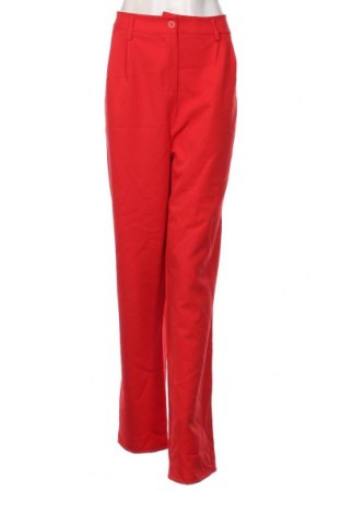 Γυναικείο παντελόνι Boohoo, Μέγεθος XXL, Χρώμα Κόκκινο, Τιμή 9,67 €