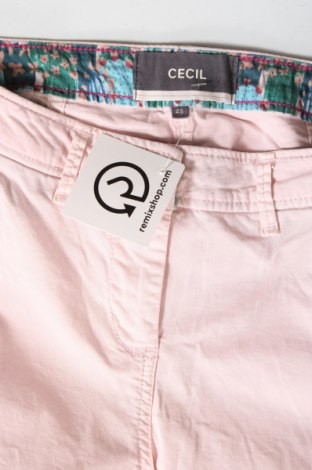 Dámské kalhoty  Cecil, Velikost XS, Barva Růžová, Cena  92,00 Kč