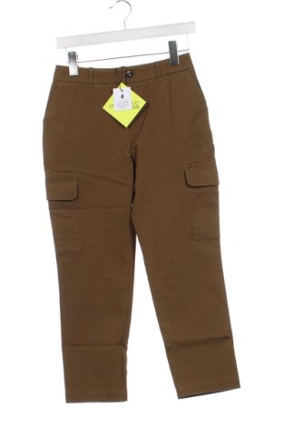 Дамски панталон Even&Odd, Размер XS, Цвят Зелен, Цена 17,94 лв.