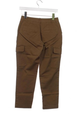 Дамски панталон Even&Odd, Размер XS, Цвят Зелен, Цена 18,86 лв.