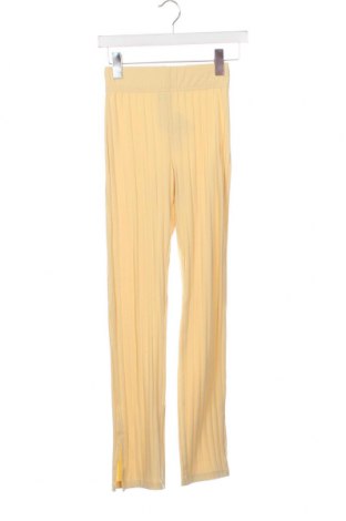 Pantaloni de femei Gina Tricot, Mărime XS, Culoare Galben, Preț 58,62 Lei