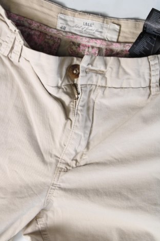Дамски панталон H&M L.O.G.G., Размер M, Цвят Бежов, Цена 29,00 лв.