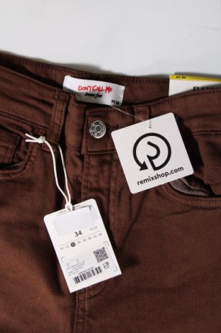 Pantaloni de femei Jennyfer, Mărime XS, Culoare Maro, Preț 37,83 Lei