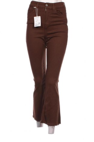 Дамски панталон Jennyfer, Размер XS, Цвят Кафяв, Цена 28,52 лв.