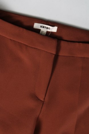Pantaloni de femei Koton, Mărime XS, Culoare Maro, Preț 128,29 Lei